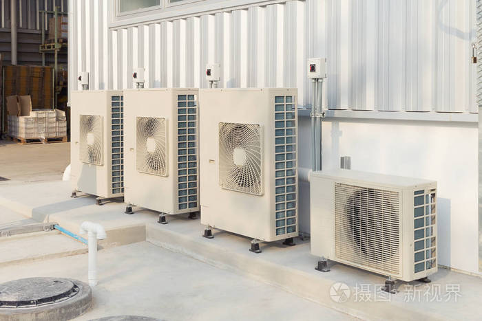 城市建筑外立面上的商用空調系統探析